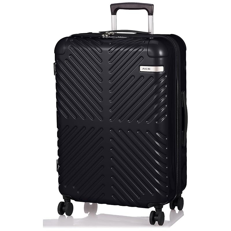 ACE エース スーツケース mサイズ 3泊4日 4泊5日 57L 双輪キャスター 4.1kg ラディアル No.06972 ブラック 0