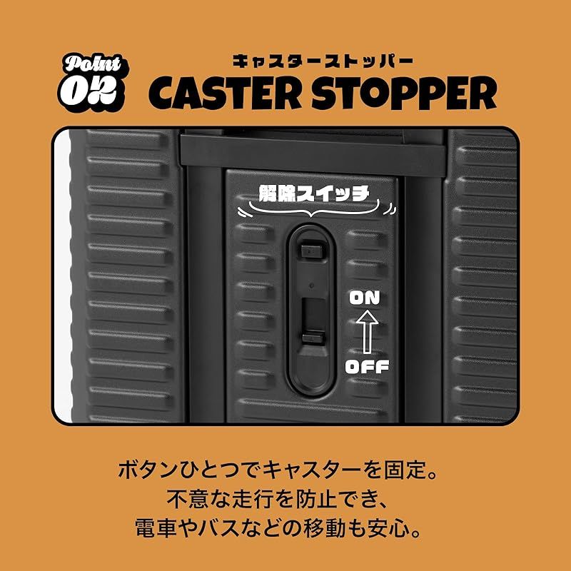 エッジリンク スーツケース Lサイズ クルーズボツクス No.05804 ネイビー 1 DECORATOM_COM_BR