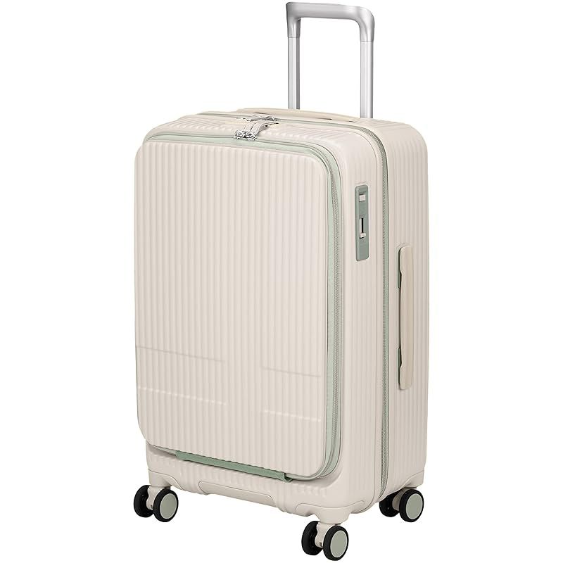 イノベーター スーツケース グッドサイズ 多機能モデル INV155 付 62 cm 3.9kg TSAロック サンドベージュ 0