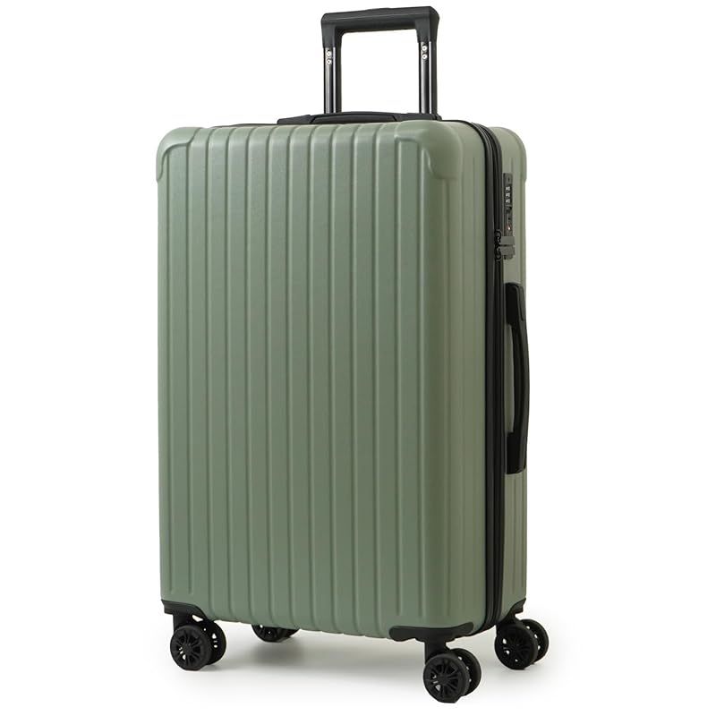 F FANCY WONDERLAND EST.2011 スーツケース Lサイズ 軽量 キャリーケース l 大容量 ハード 静音キャスター TSAロック ファスナー 1週間以上 旅行 キャリーバッグ 大型 おしゃれ ty2506|4.2kg|96L|L 1