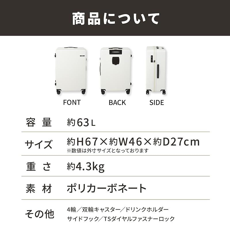 スーツケース mサイズ