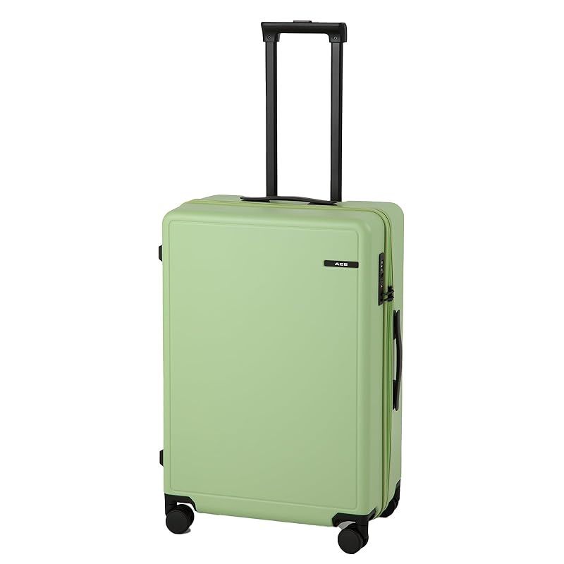 エース スーツケース mサイズ 5泊6日 6泊7日 63L 折り畳みドリンクホルダー付 サイドフック付 4.3kg キャリーケース キャリーバッグ ベベル No.05682 0