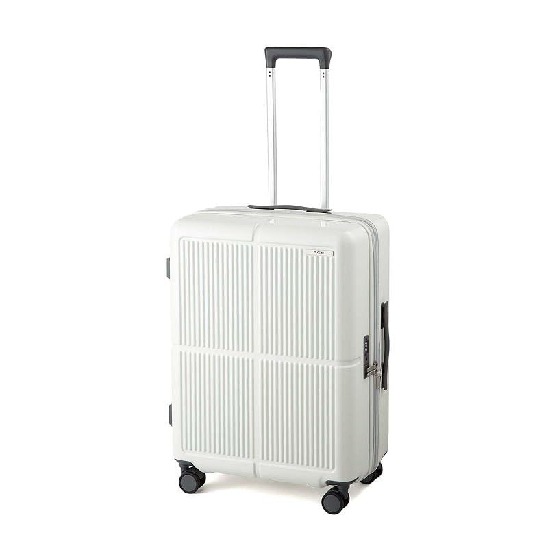 エース スーツケース mサイズ 5泊6日 6泊7日 63L|75L キャスターストッパー 容量拡張機能 サイドフック付 3.7kg キャリーケース キャリーバッグ ファームロード No.05892 0