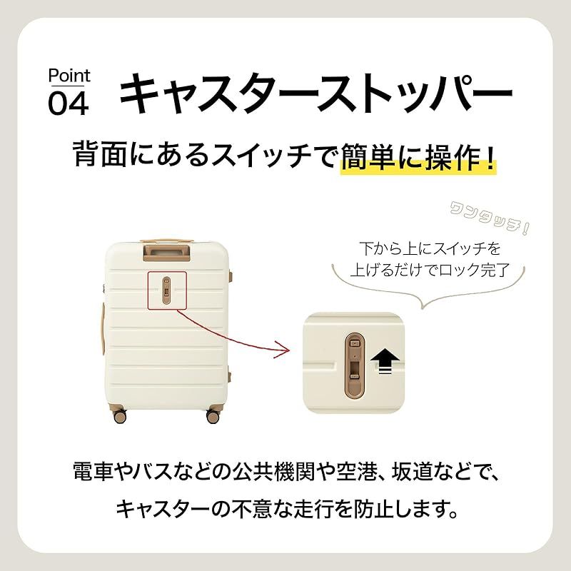 15.6inchPC収納 キャスターストッパー