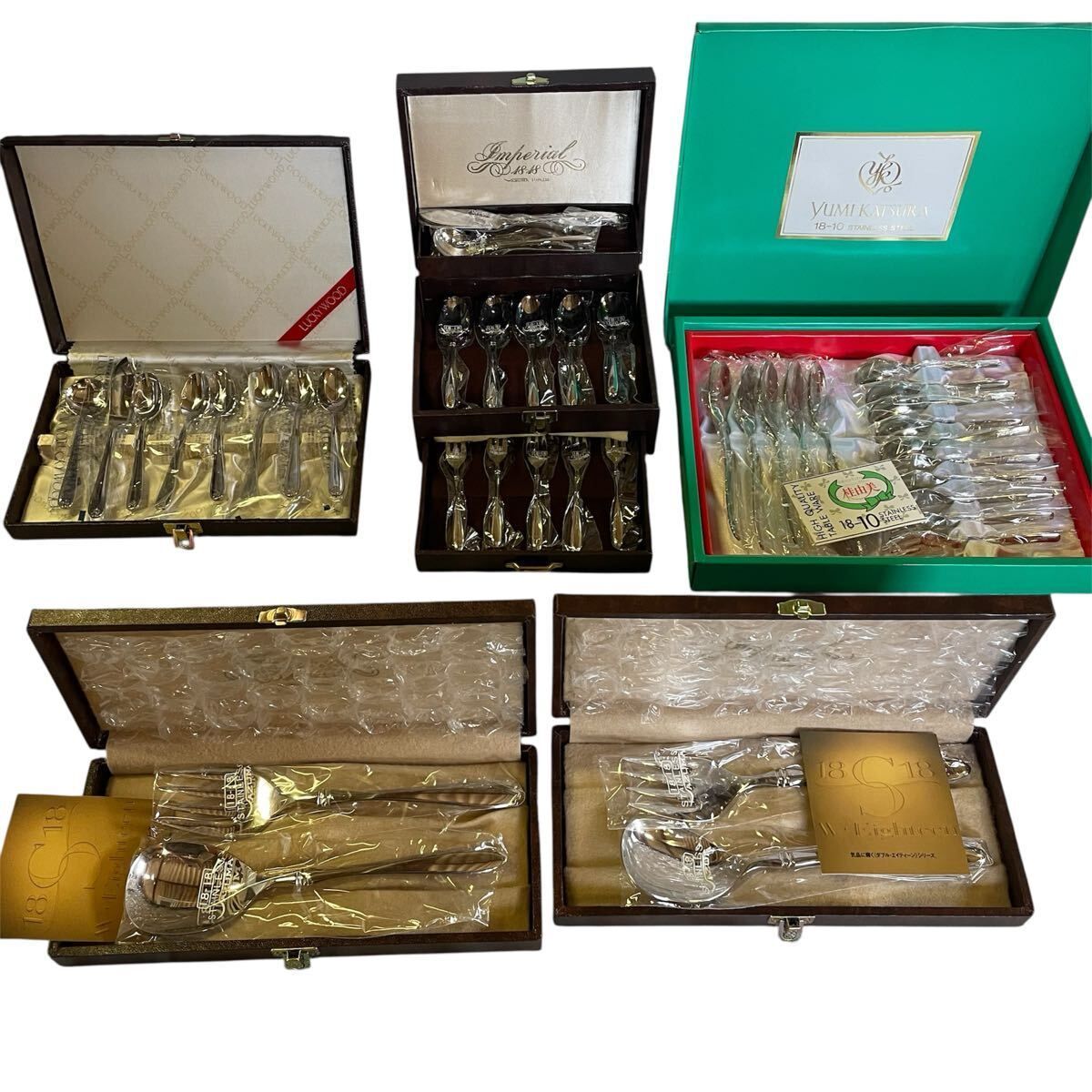 豪華6箱以上 AZUMA他 カトラリーまとめセット ステンレス ギフト u519