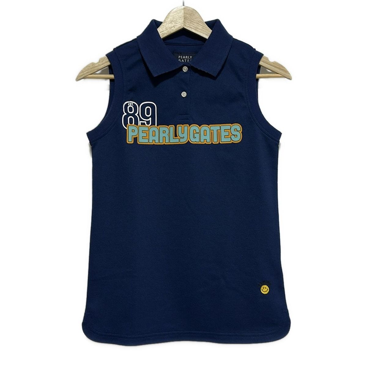 PEARLY GATES(パーリーゲイツ) ノースリーブポロシャツ サイズ00 XS