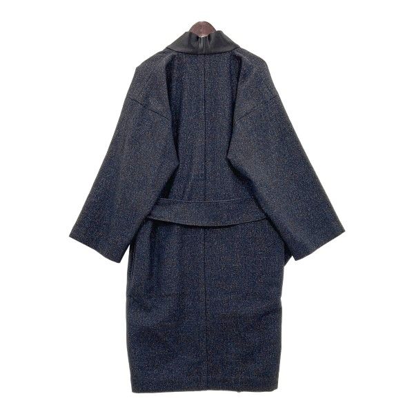VISVIM ビズビム 浴衣 コート 0118205013005 18AW YUKATA COAT ジャケット ウール ガウン メンズ サイズ1 ブラック系 アウター DM17104