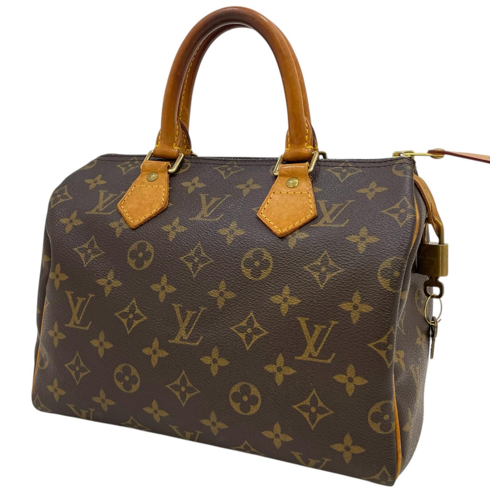 LOUIS VUITTON ルイ ヴィトン スピーディ25 モノグラム ハンドバッグ ボストンバッグ ボストンバッグ M41528 ブラウン 尾張小牧店