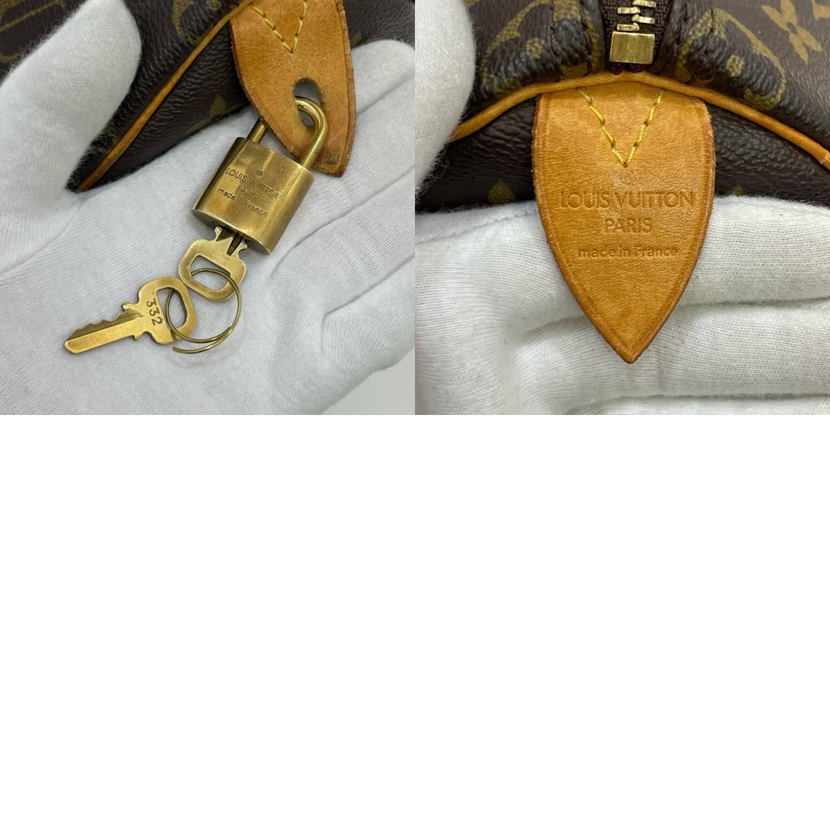 LOUIS VUITTON ルイ ヴィトン スピーディ25 モノグラム ハンドバッグ ボストンバッグ ボストンバッグ M41528 ブラウン 尾張小牧店 DECORATOM_COM_BR