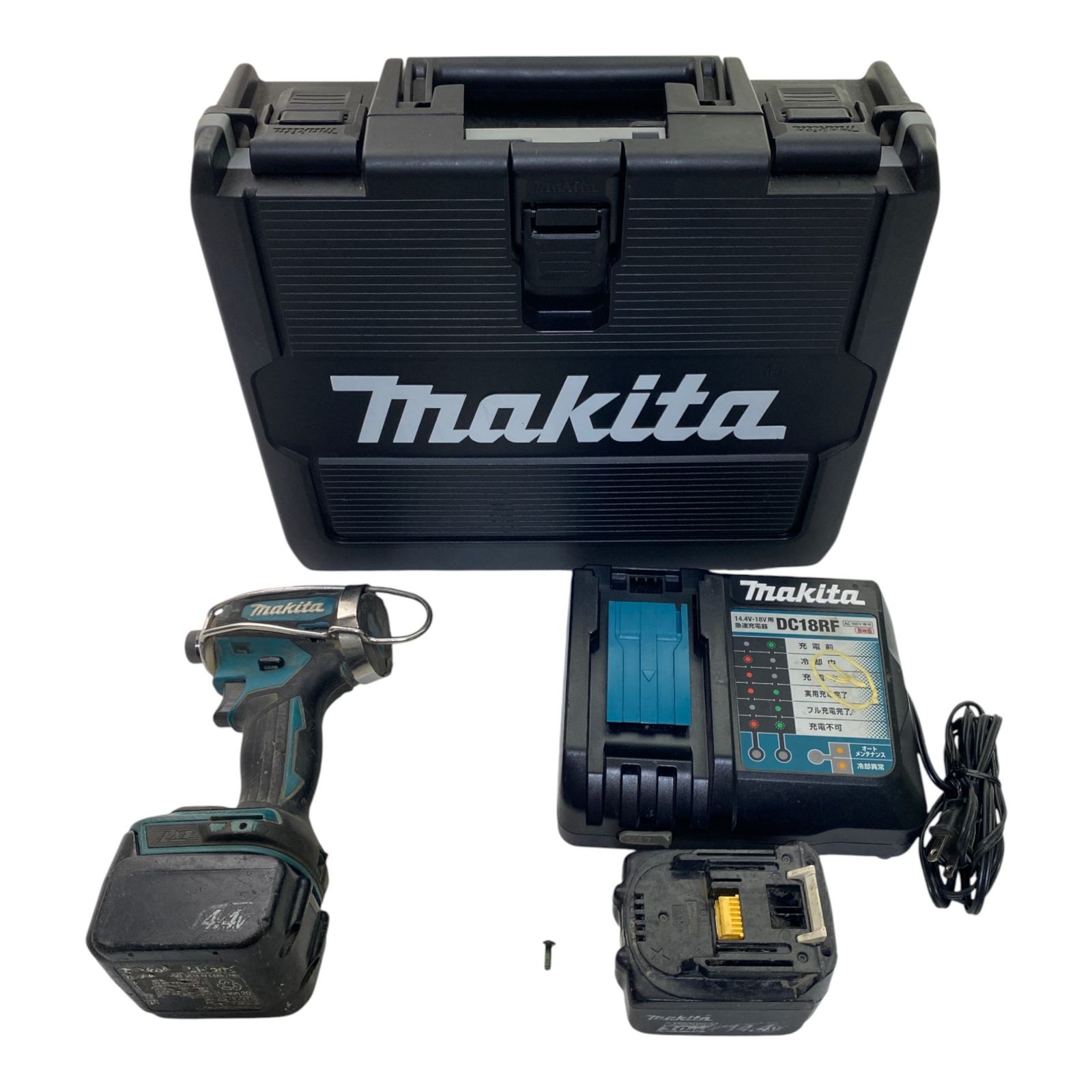 ◯ マキタ makita 充電式インパクトドライバ TD162D 青 14.4V6Ah スリムボディ 業界最小の傾き 1400-2771