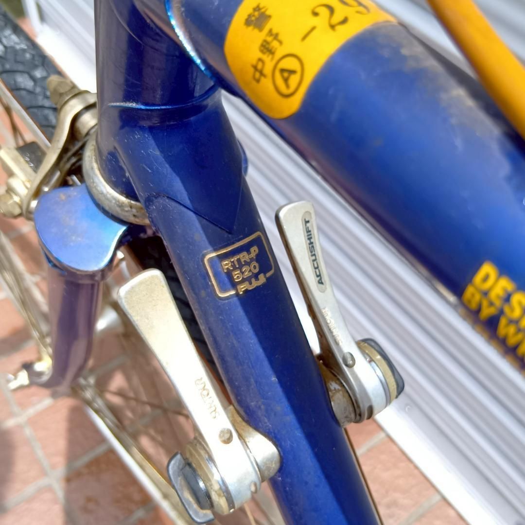 Wrangler× 日米富士自転車 ビンテージロードバイク レア Fuji