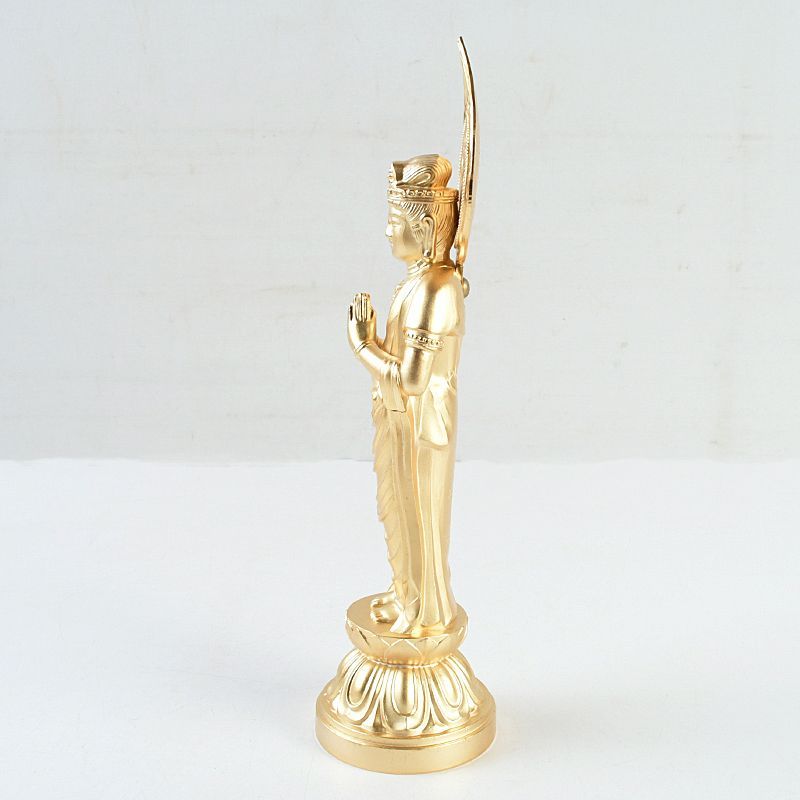 平成山平和寺 葉山学聖作 先祖護持平和観世音菩薩像 共箱 C S50 - メルカリ