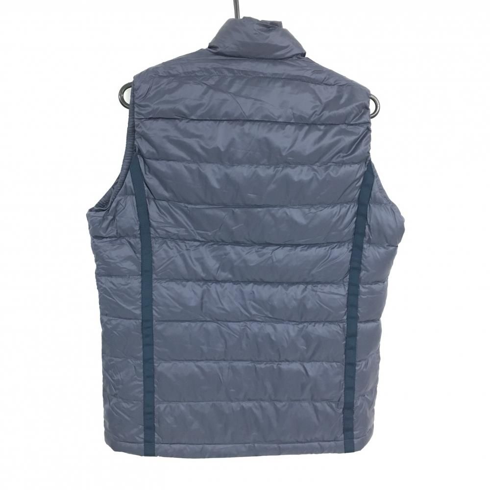 超 23区ゴルフ ダウンベスト ネイビー ロゴワッペン ダウン90％ フェザー10％ メンズ M ゴルフウェア 23区