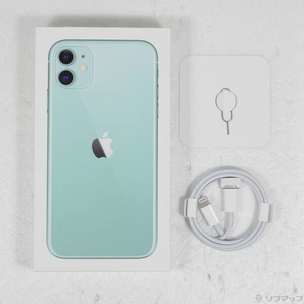 品〕 iPhone11 128GB グリーン MHDN3J／A SIMフリー【262】 【公式通販】