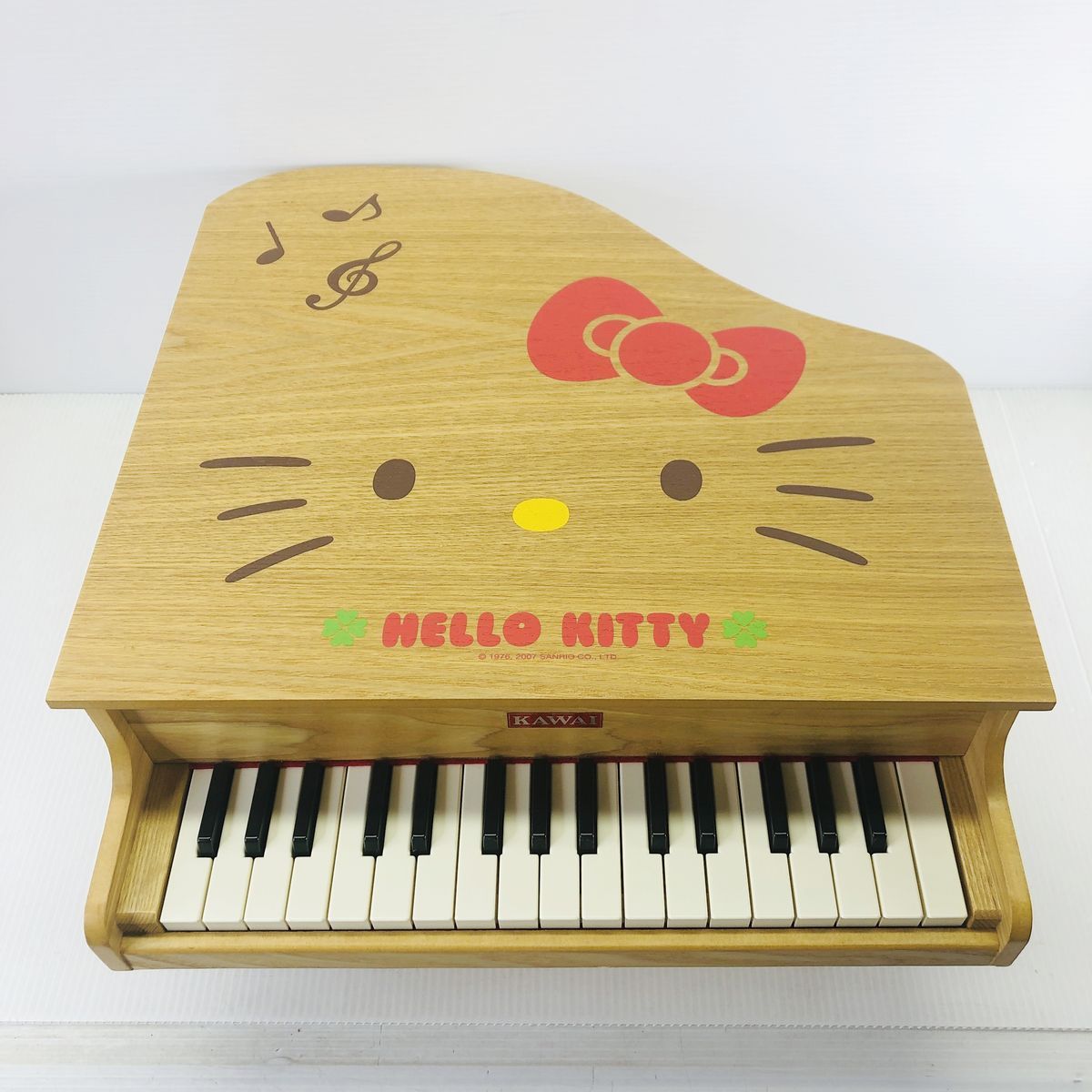 ハローキティ 木製グランドピアノ 河合楽器