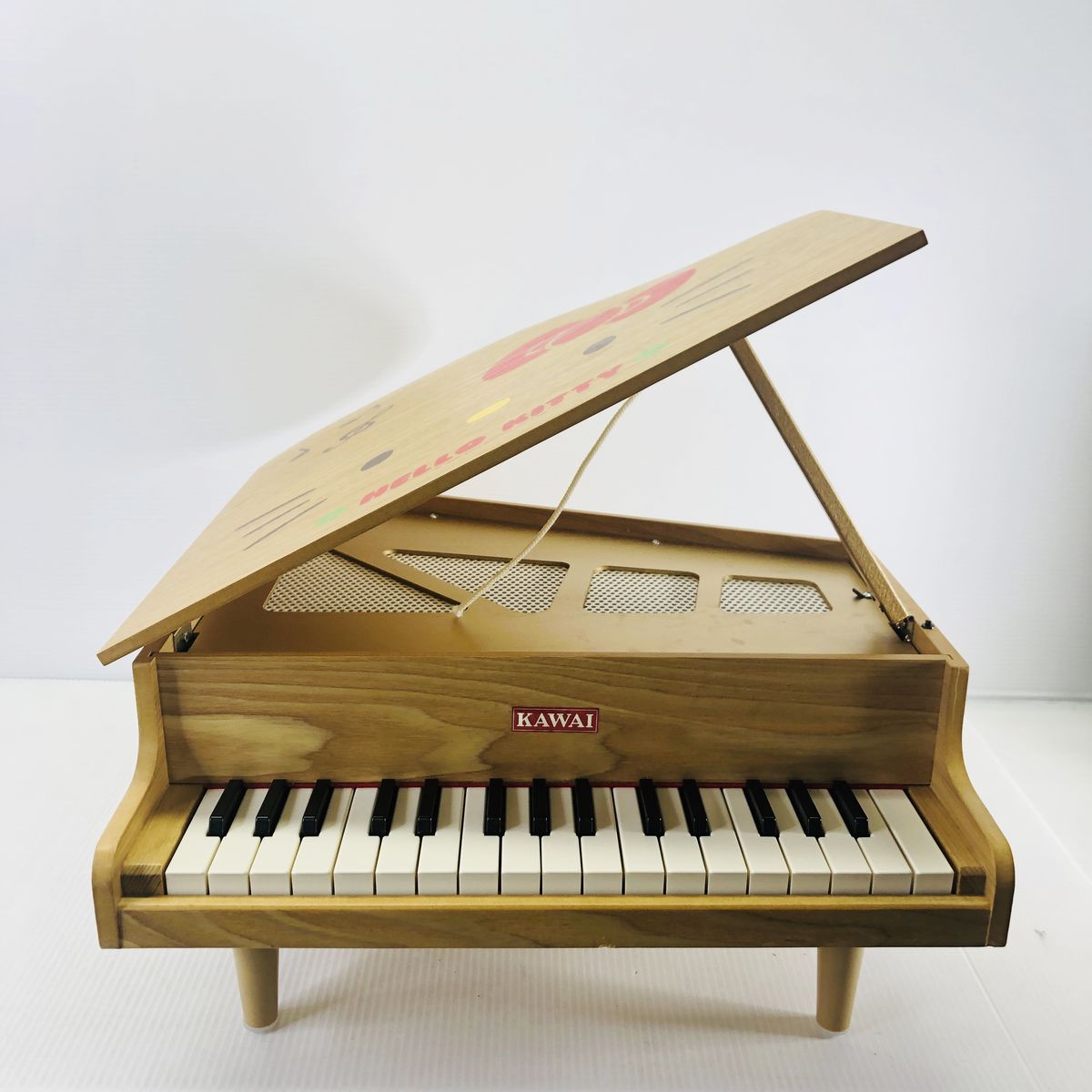 ハローキティ 木製グランドピアノ