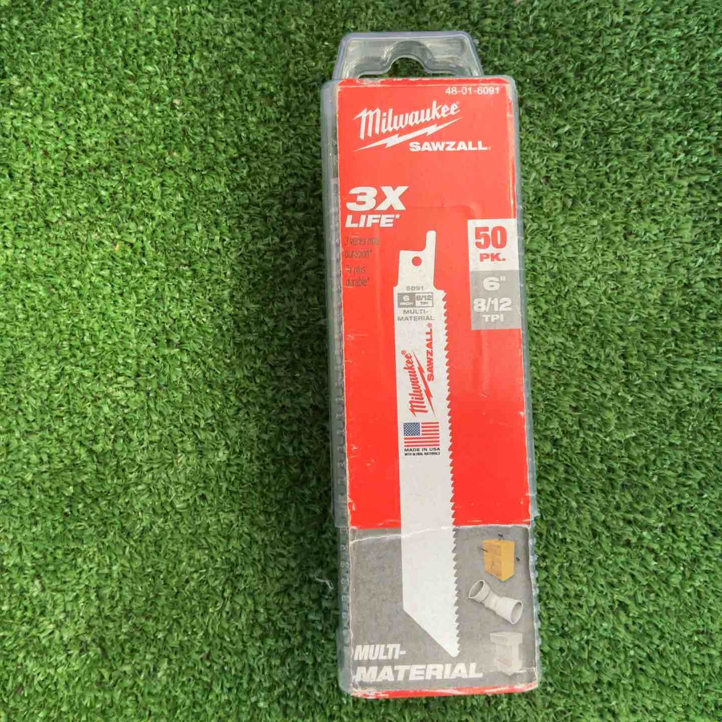 Milwaukee ミルウォーキー セーバーソー刃 50枚入り 草加店