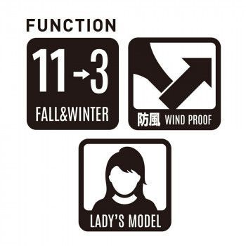 ライトインナージャケット ブルー