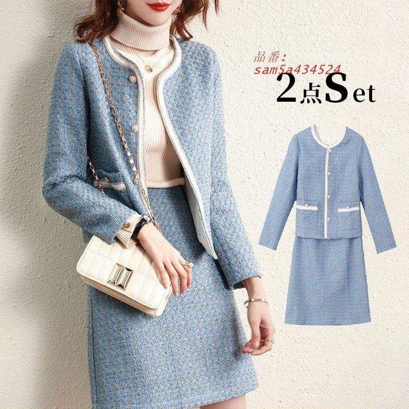 ワンピーススーツ レディース 卒業式 服 母 服装 入学式 セレモニースーツ 卒園式 ママ 母親ジャケット スカートスーツ 2点セット am5a434524