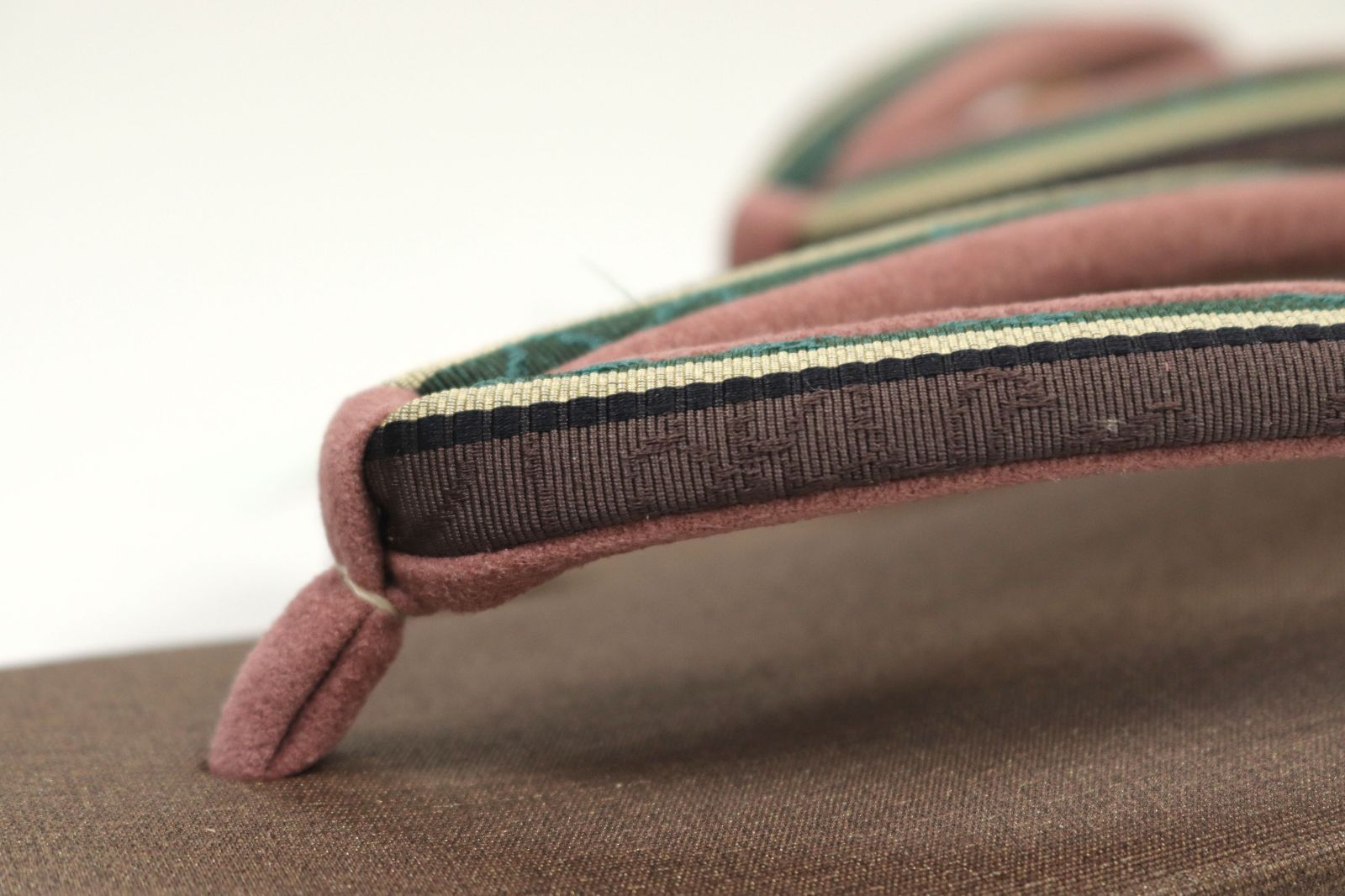 カフェ草履 焦げ茶