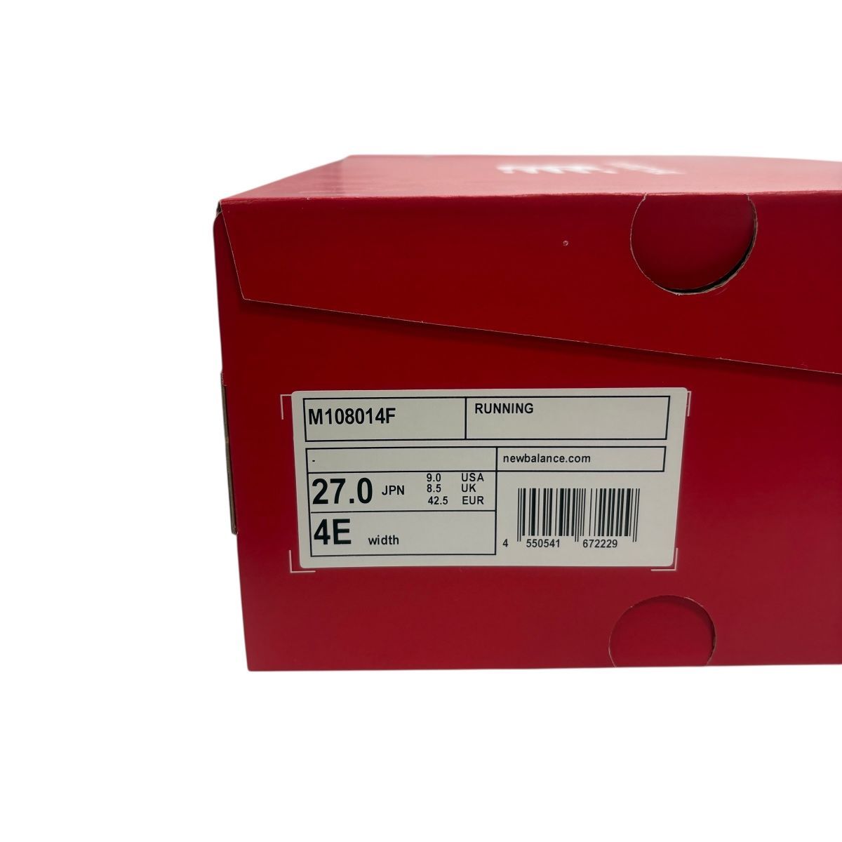  3418 balance ニュー ンス Fresh Foam X 1080 v 14 ランニングシューズ 27 cm ホワイト ブラウン 箱有 スニーカー フレッシュフォームX スパイク シューズ 陸上競技