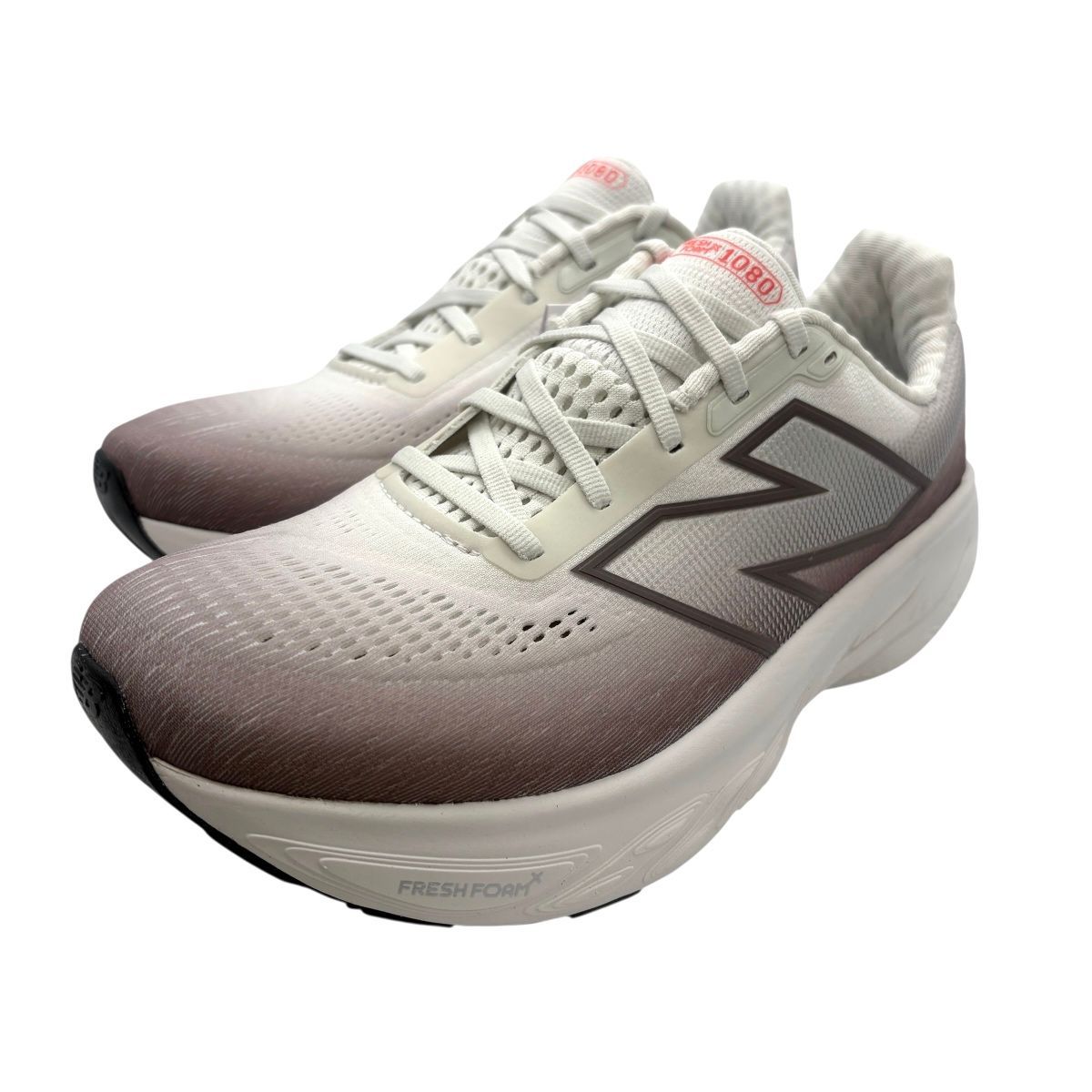 3418 balance ニュー ンス Fresh Foam X 1080 v 14 ランニングシューズ 27 cm ホワイト ブラウン 箱有 スニーカー フレッシュフォームX