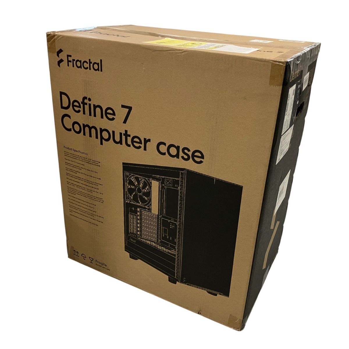 Fractal Design Define 7 Black ミドルタワーPCケース FD-C-DEF7A-01 PC 家電 B10545624
