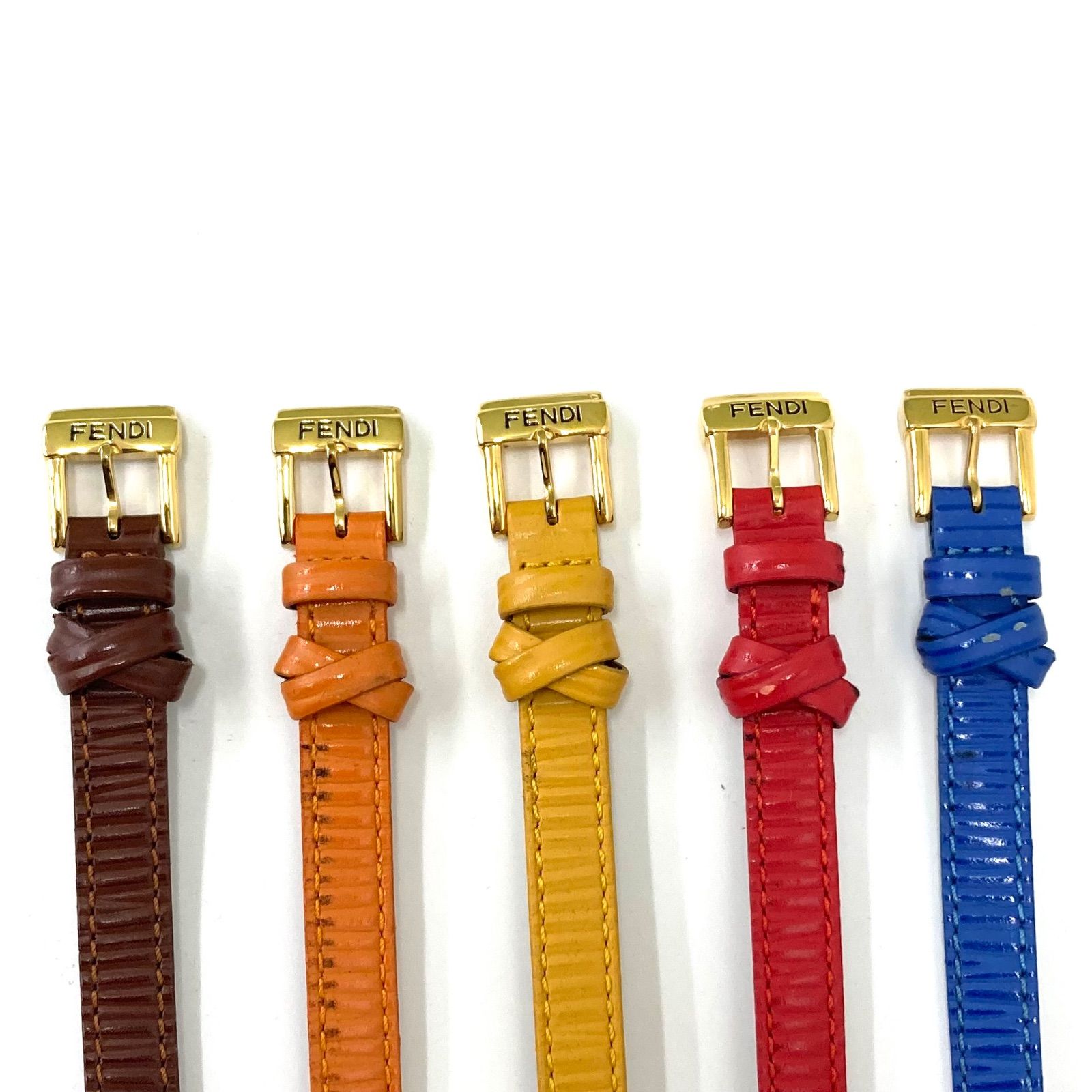 FENDI カメレオン チェンジベルト レディース 6本セット ベルトのみ