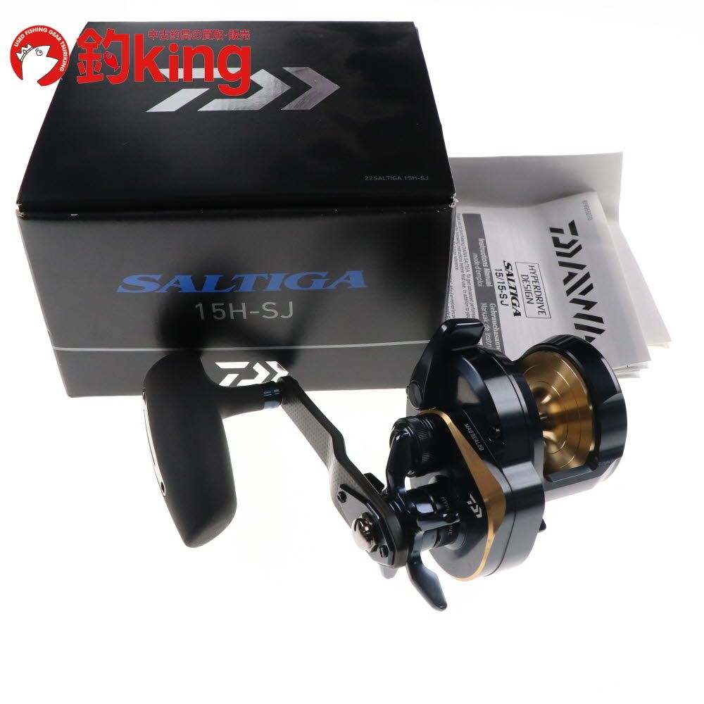 ダイワ 22 ソルティガ 15H-SJ Y252M ヒラマサ カンパチ ブリ オフショア ベイトリール ロッド リール ルアー