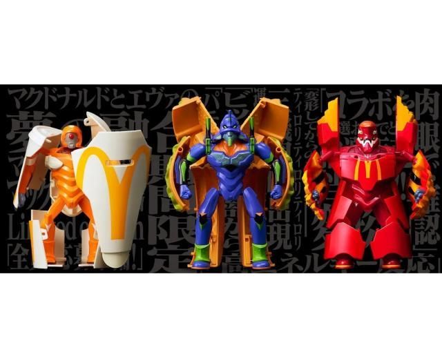 新品】【3体セット】マクドナルド×エヴァンゲリオン バリューセット
