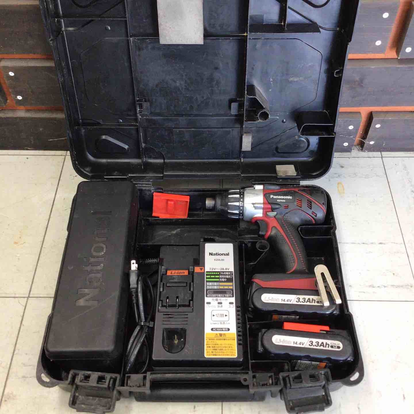 品 パナソニック Panasonic コードレスマルチインパクトドライバー EZ7542LN2S-R 鴻巣店