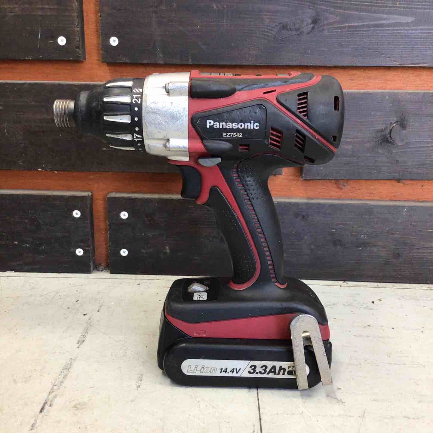 品 パナソニック Panasonic コードレスマルチインパクトドライバー EZ7542LN2S-R 鴻巣店