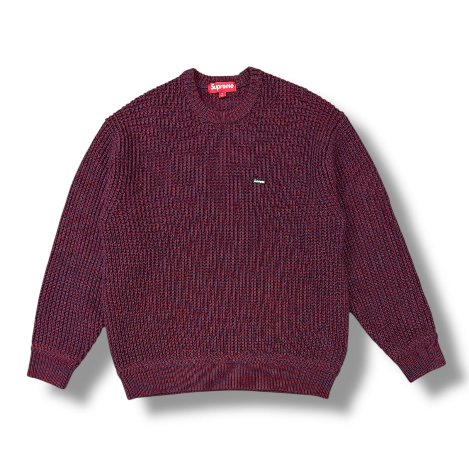 国内正規 Supreme 24AW Waffle Small Box Sweater ワッフルスモール 