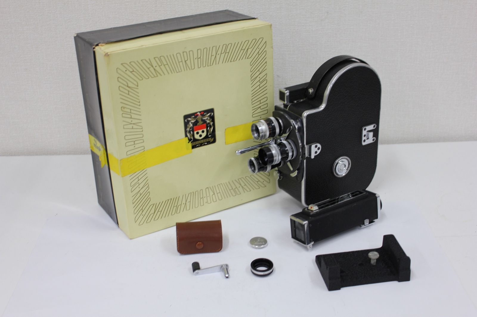 返品保証 元 き Paillard Bolex Pizar 5.5mm F2 Kern-Paillard YVAR 36mm F2.8 YVAR 13mm F1.9 シネカメラ e3258