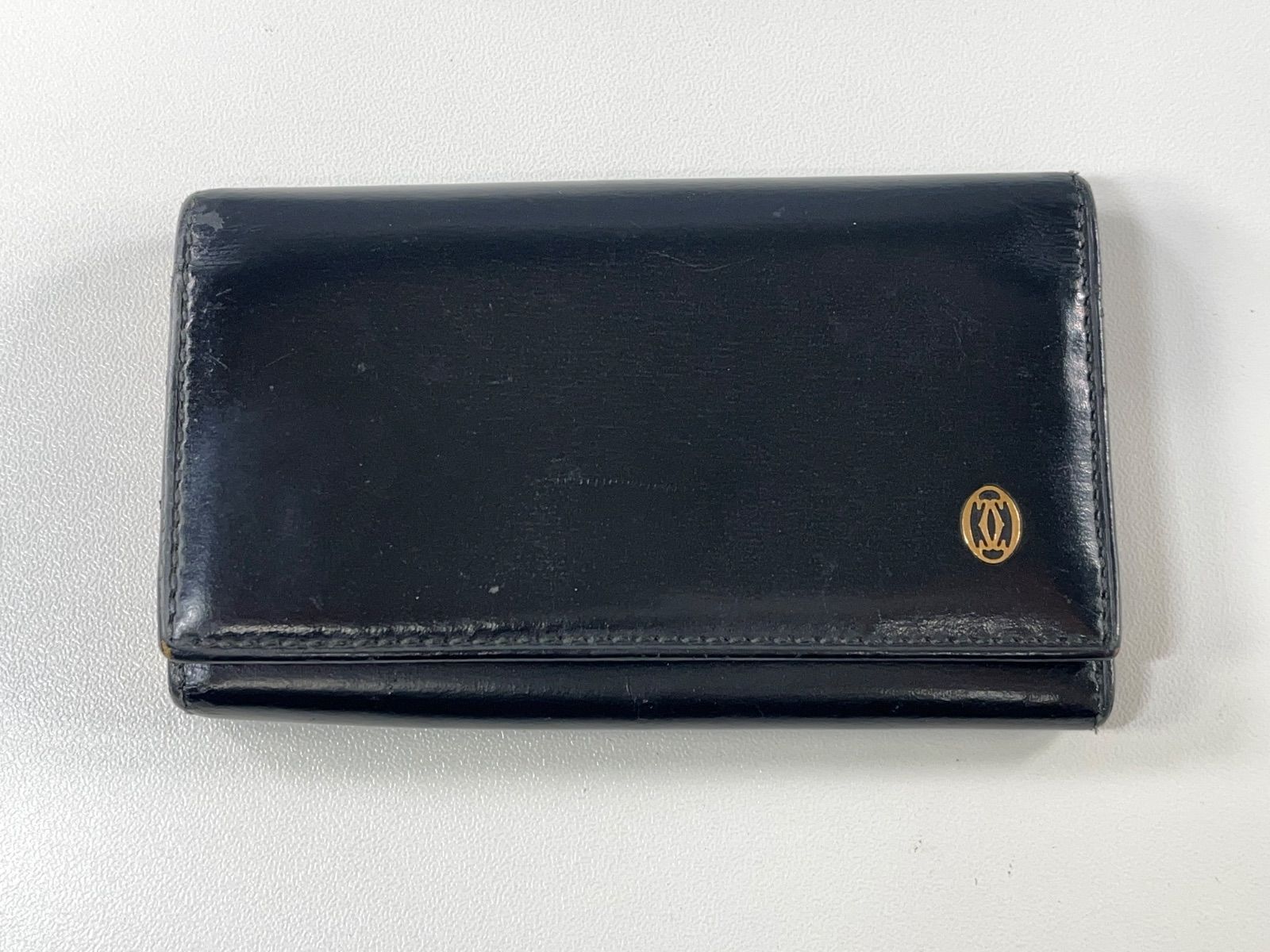☆Cartier カルティエ パシャ キーケース 6連 ブラック レザー 小物