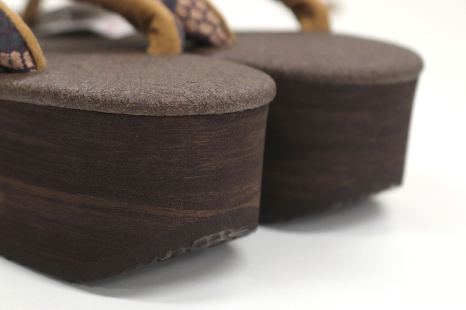 カフェ草履 焦げ茶