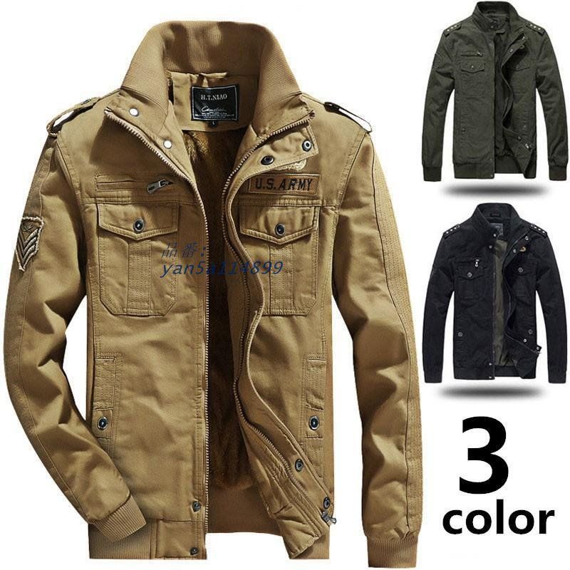 メンズカジュアル ミリタブルゾン ライダーズ メンズ 長袖 カーゴ お兄系 フライト欧米風コート スタジャン秋冬 アメカジ yan5a114899