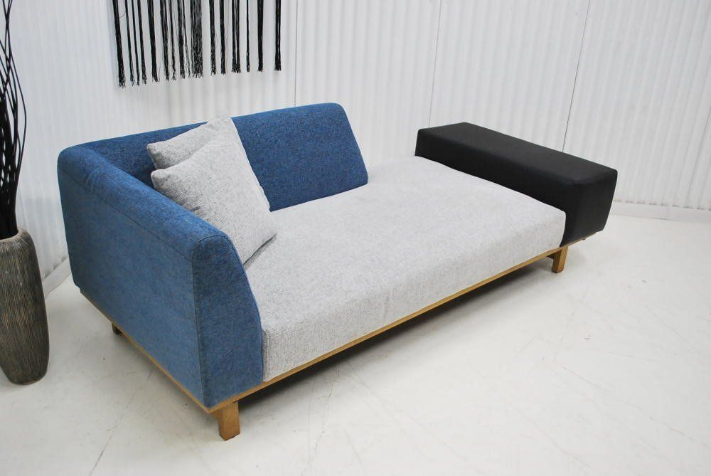 アウトレット最大70％OFF! アウトレット 現品限り 一部 大 アシンメトリーデザイン ３人掛け ソファー 空間をお洒落に演出 230808-エイベル3p右