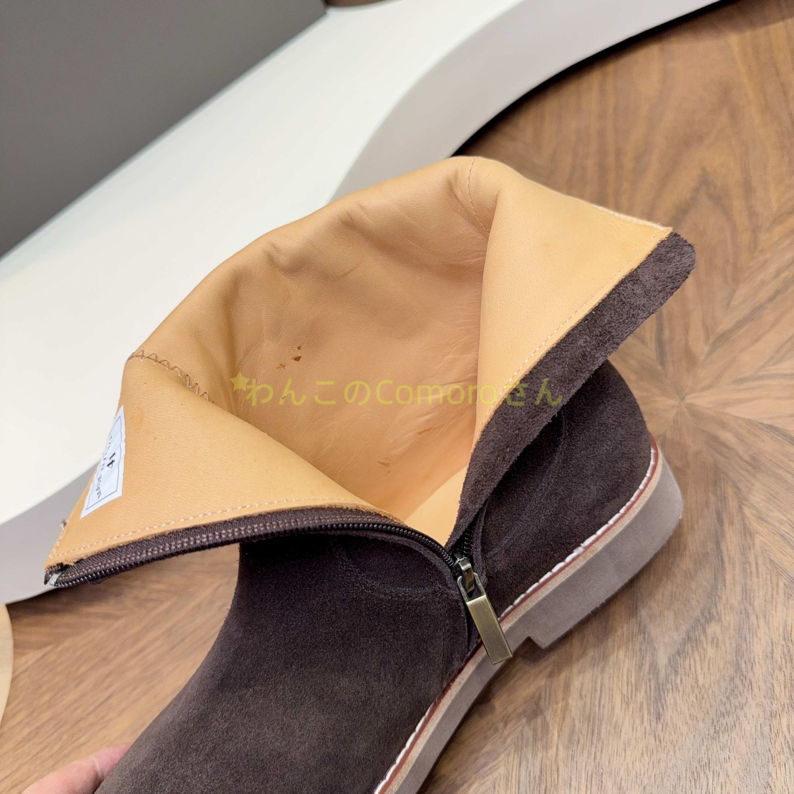 ブルネロクチネリ メンズチェルシーブーツ