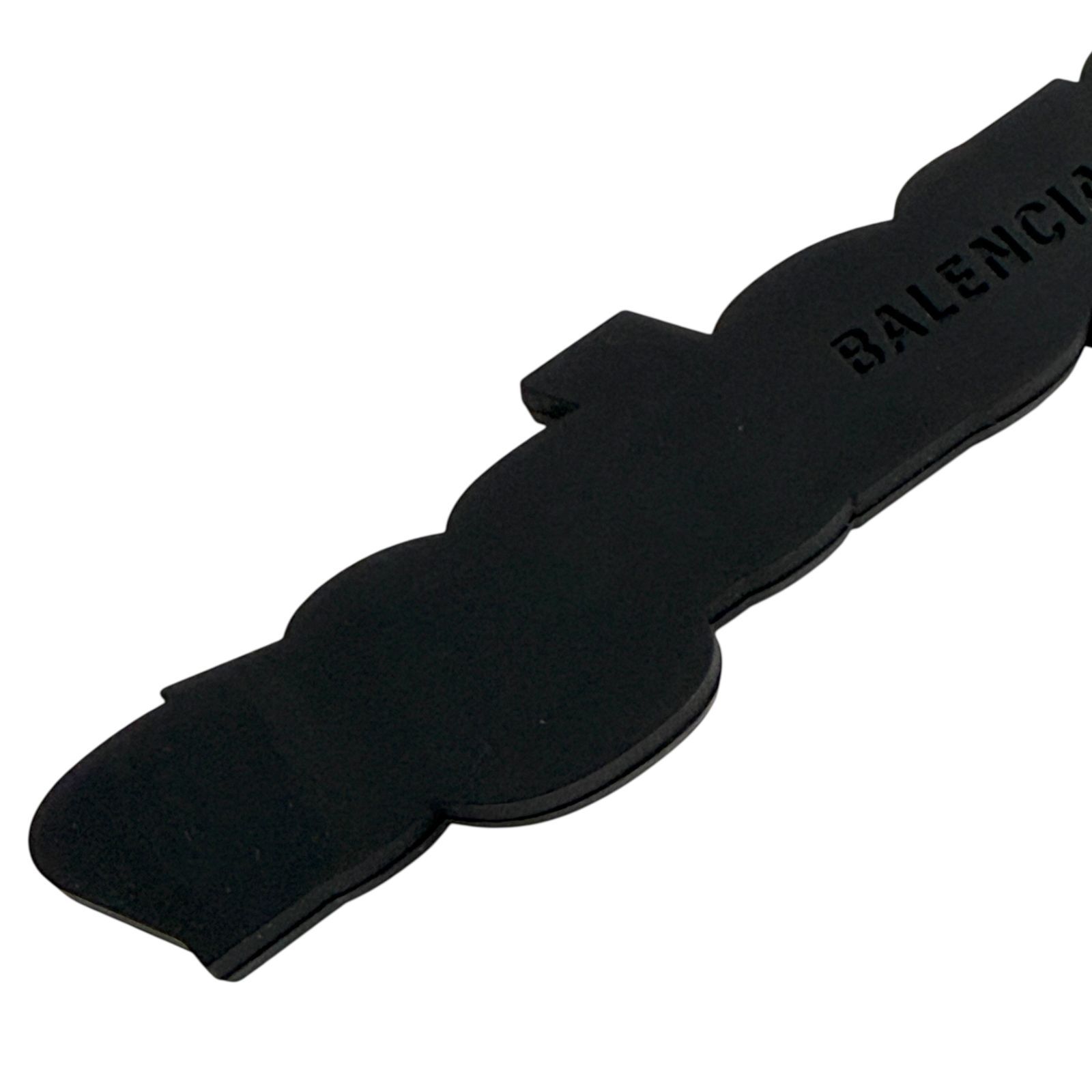  バレンシアガ メンズ キーホルダー キーリング バッグ チャーム ラバー ロゴ キーホルダー キーリング 小物