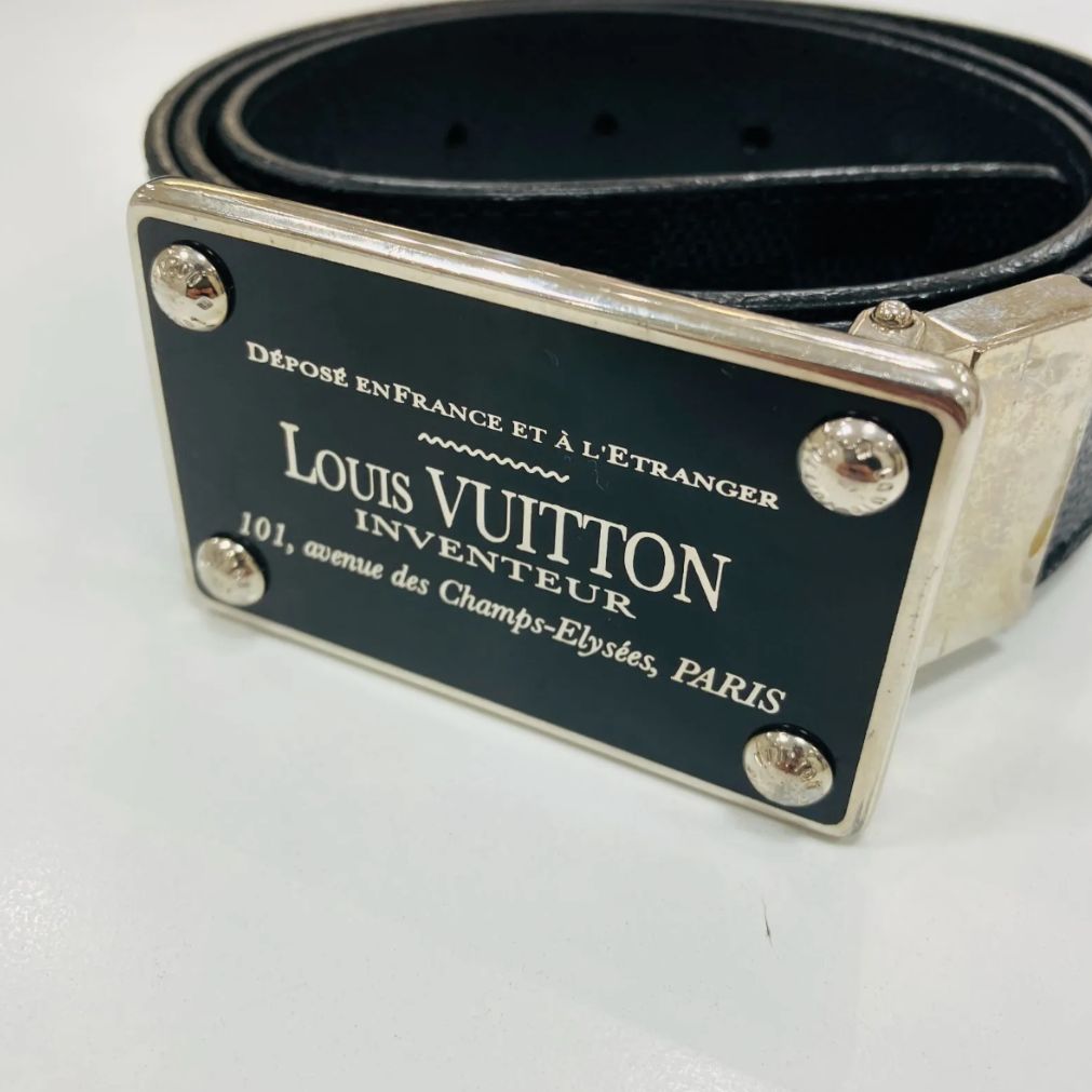 A【鑑定済】 LOUIS VUITTON ルイヴィトン ベルト サンチュール アン  