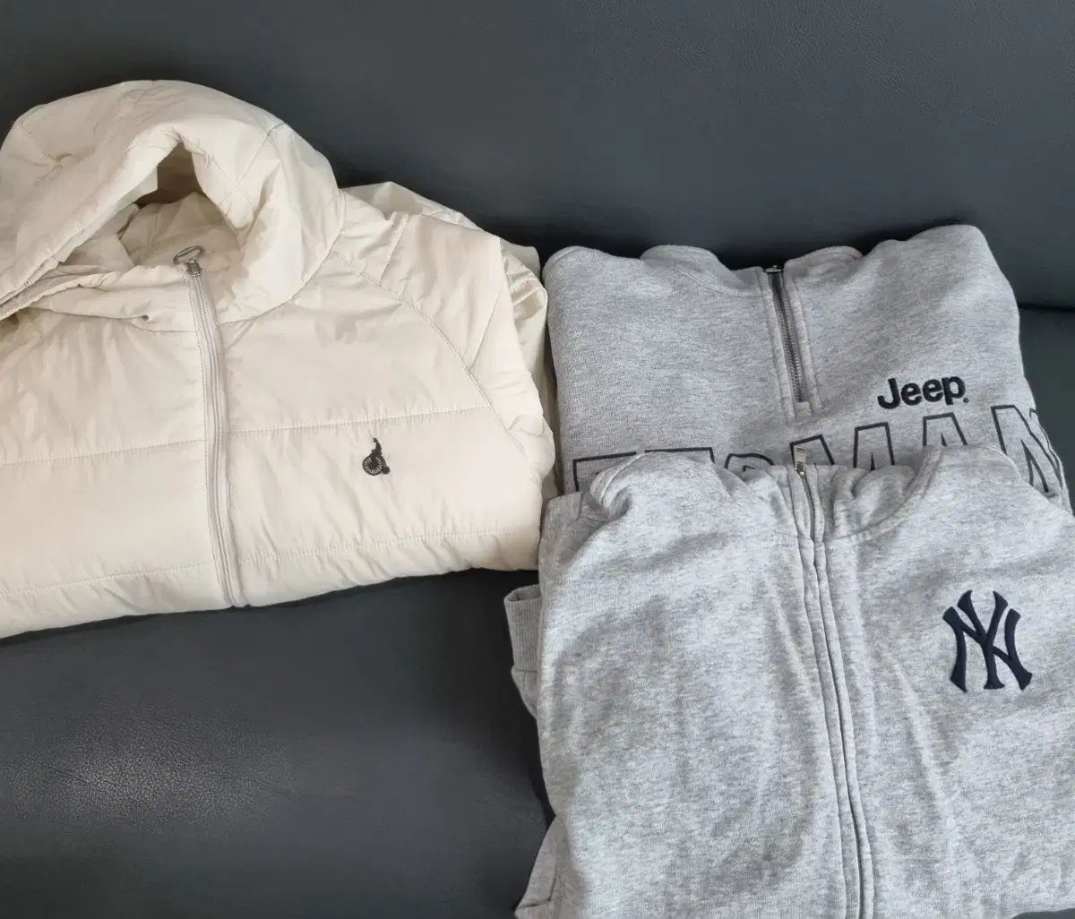 ビーンポールキッズ ダウン MLB フードTシャツ ジープキッズ ジップアップ