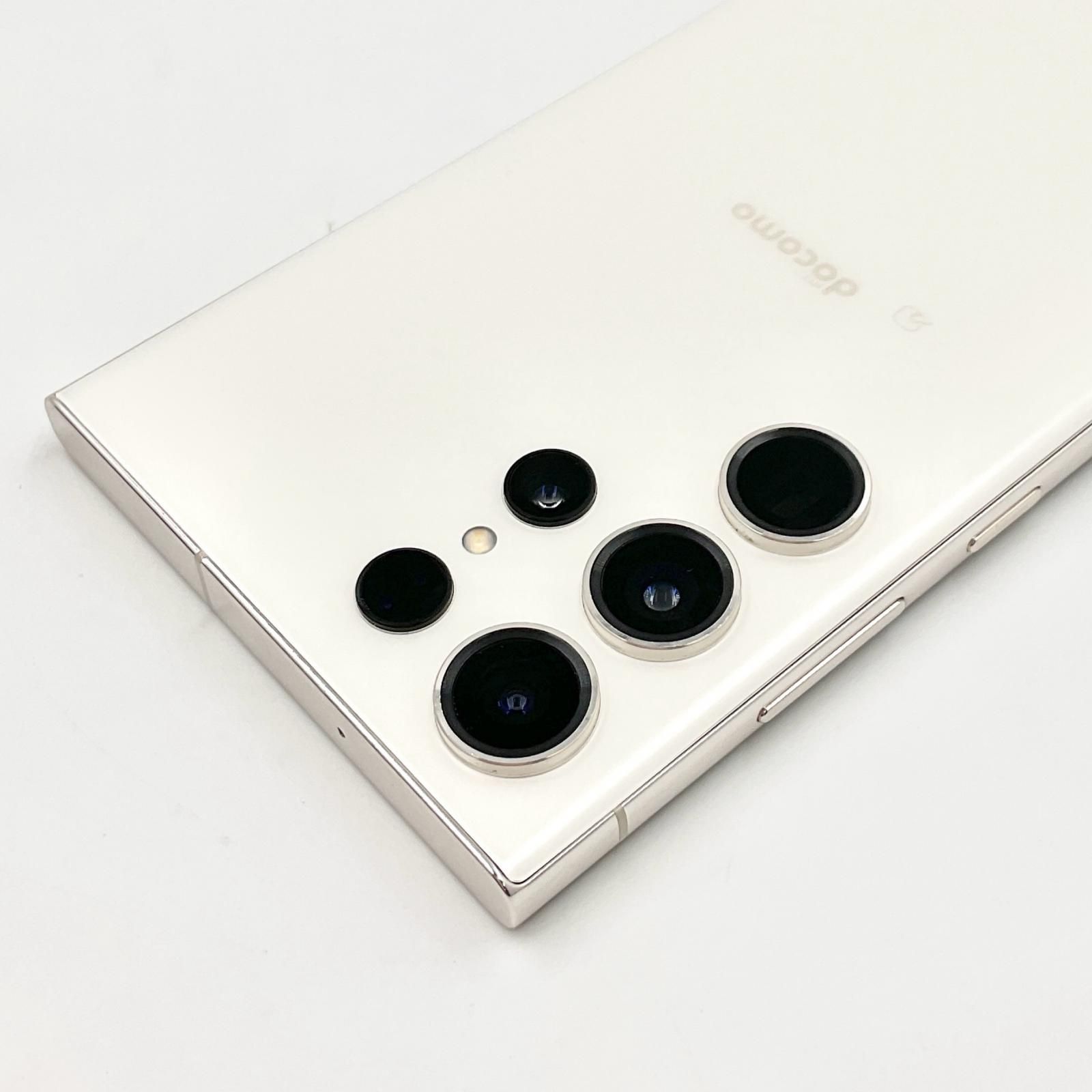 SAMSUNG Galaxy S23 Ultra 256GB クリーム docomo SC-52D 動作確認済