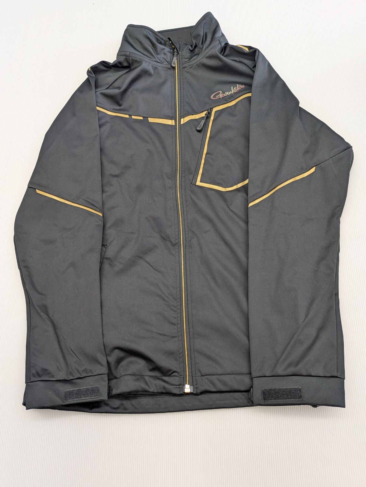 1 品 がまかつ ライトソフトシェルスーツ ブラック GM－3589 M寸