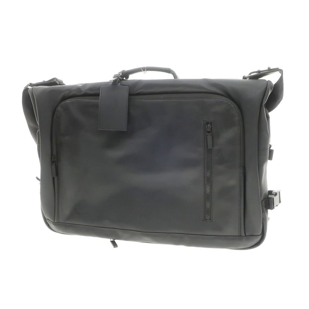 【中古】ダンヒル Dunhill PVC ガーメントケース バッグ ブラック【W54xH37xD9】【メンズ】