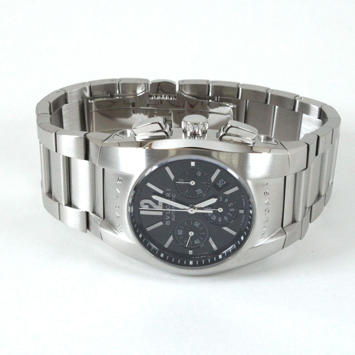  BVLGARI ブルガリ エルゴン メンズ自動巻き腕時計 EG 35 SCH 自動巻き時計 腕時計(アナログ)