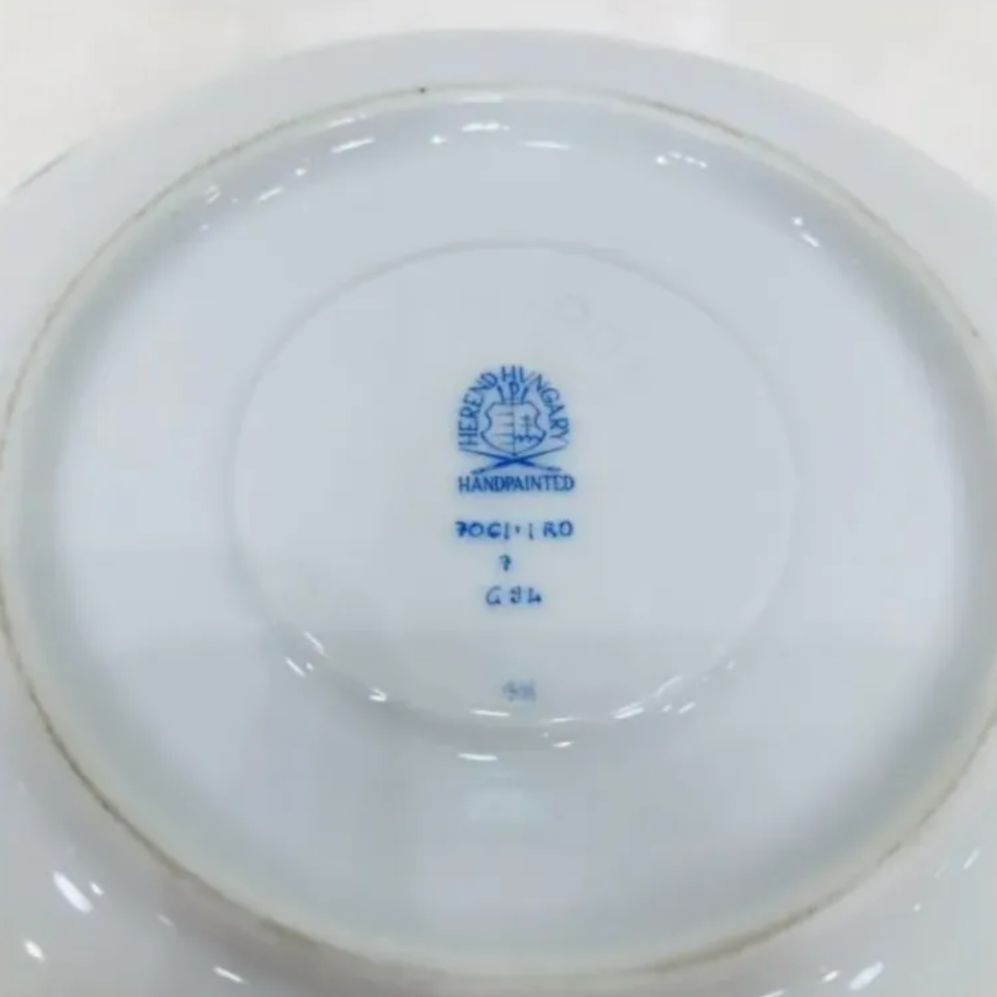 A 保管品 HEREND ヘレンド ロスチャイルド 鳥 バード RO コーヒーカップ＆ソーサー アンティーク 1客 おしゃれ 祝い インテリア ブランド 感 SKLAD-KIRPICHA_RU