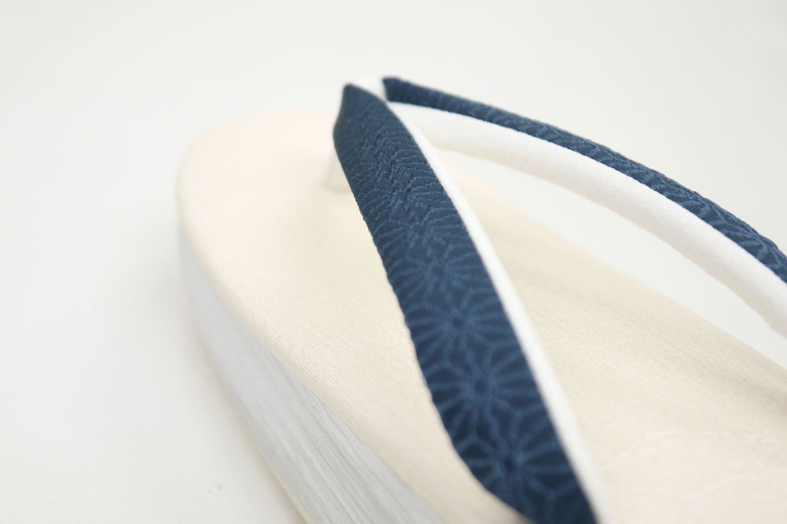 カフェ草履 白系