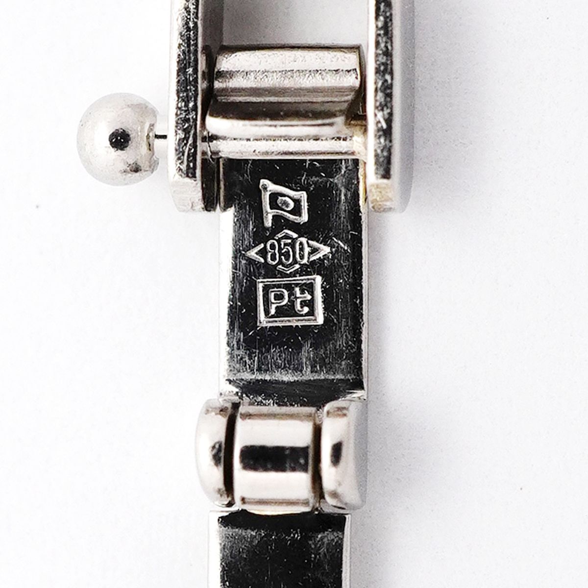 5khm025】喜平 ネックレス Pt850 プラチナ 6面 ダブル 50.2cm 20.4g  