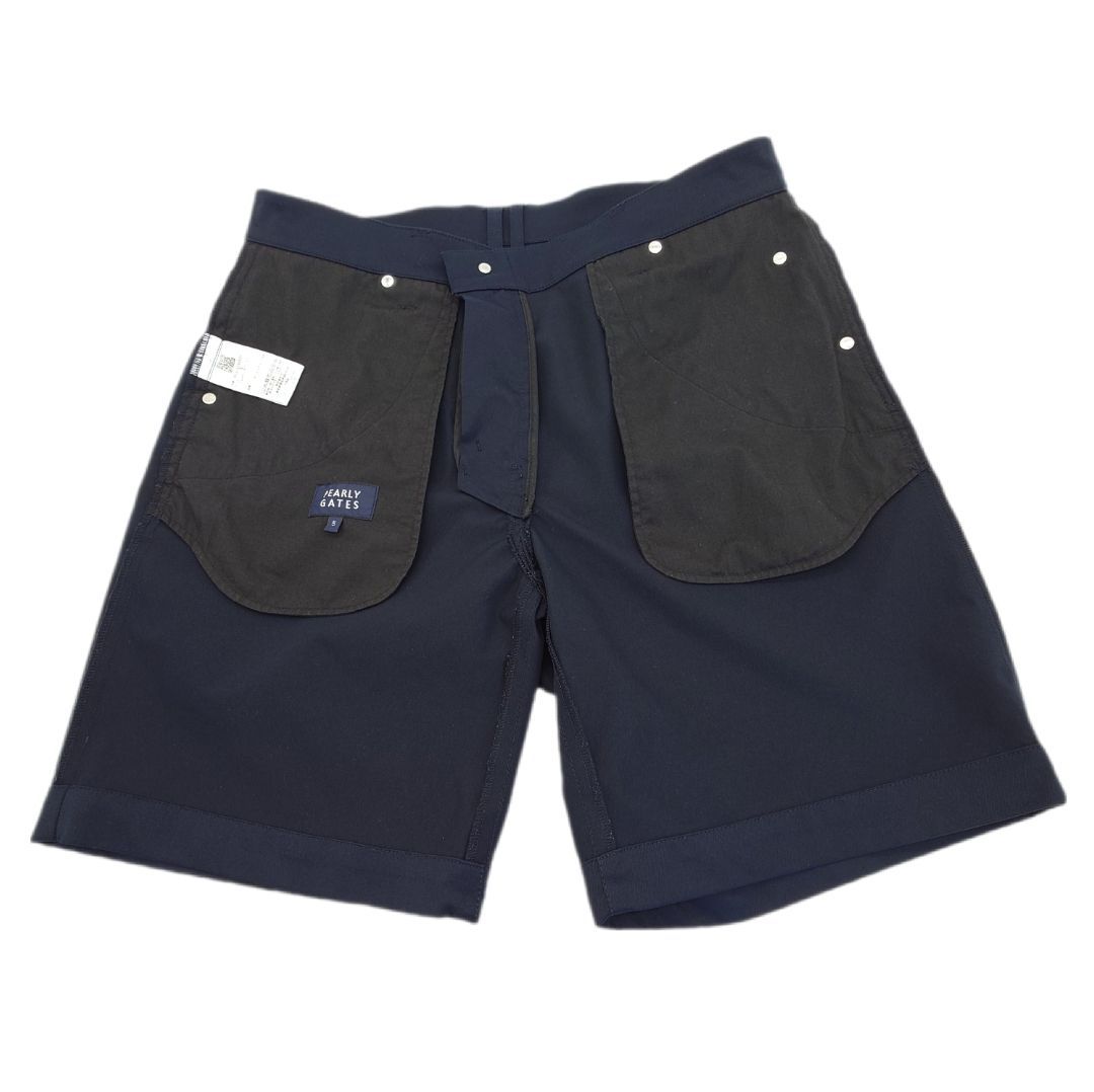 PEARLY GATES パーリーゲイツ ゴルフ 短パン 新作 灰 サイズ4(84cm